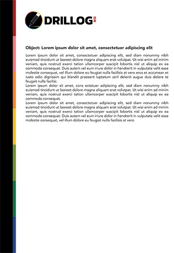 Document with the new brand guideline